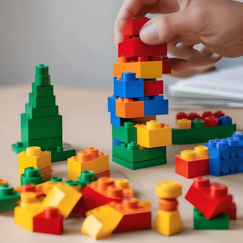 Komposition mit Legos