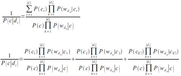 
Die Klassifikationsformel in einer numerisch stabilen Form.
